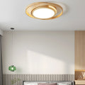 WINDSOR WOODEN OVAL LED CEILING LIGHT WITH ACRYLIC DIFFUSER