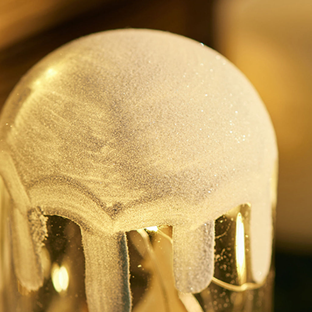 WINTERDALE WOODEN SNOWSCAPE LANTERN ORNAMENT