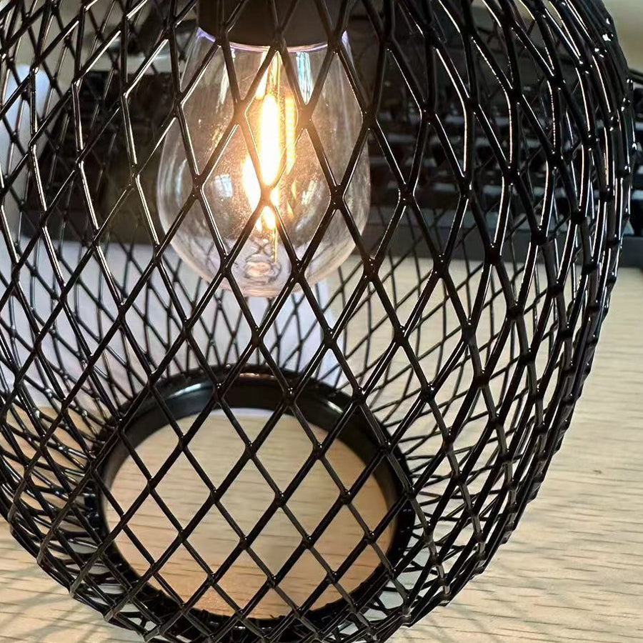 BRAMBLETON SOLAR MESH LANTERN HANGING LIGHTS