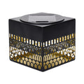 BRAMBLETON SOLAR-FUSED WROUGHT IRON WALL SCONCE