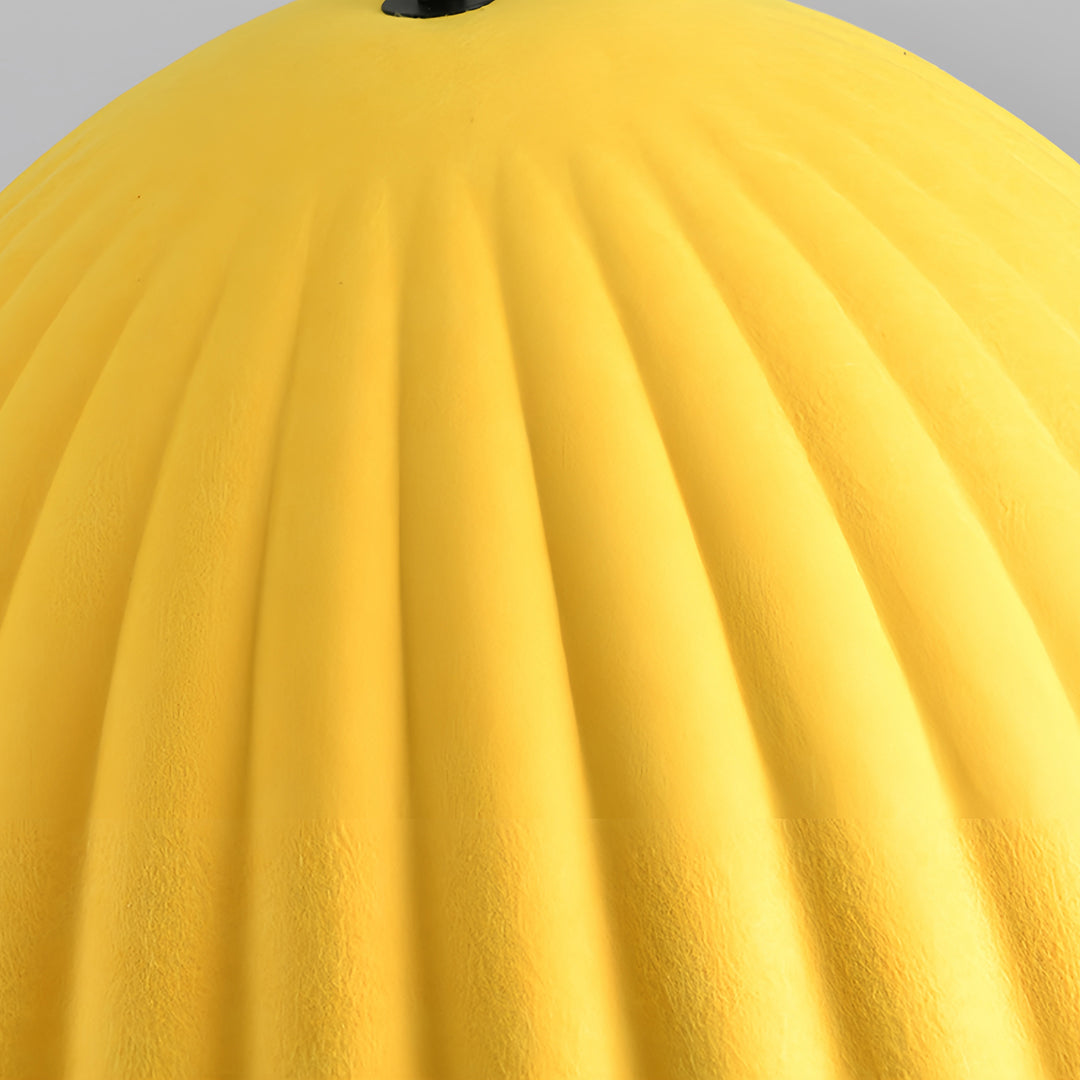 WINTERBERRY FELT PUMPKIN CEILING LANTERN