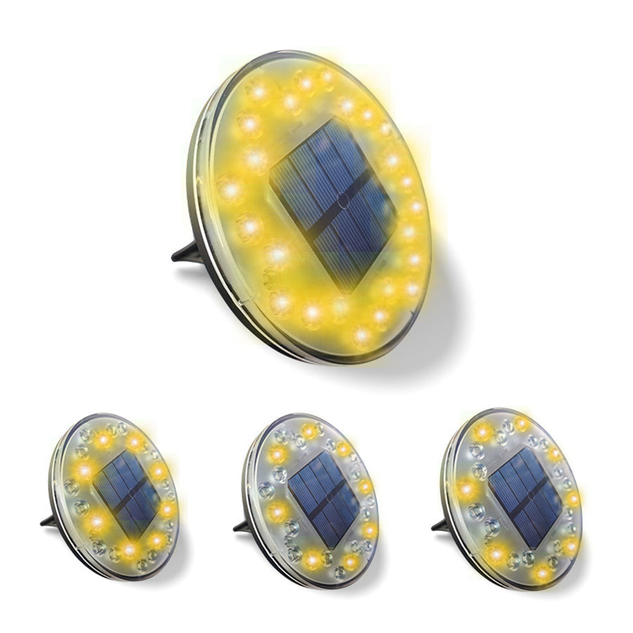 RAVENWICK SOLAR GROUND ILLUMINATORS WITH WATERPROOF DESIGN